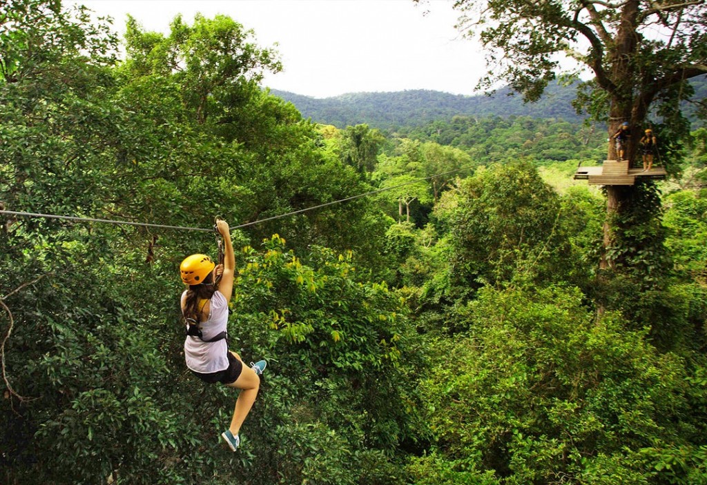 Zipline Flight of the Gibbon, Chiang Mai 1