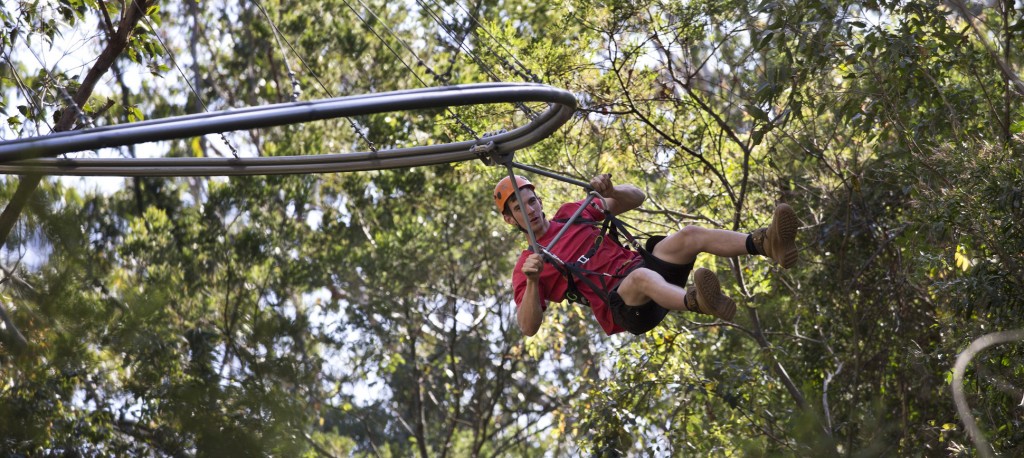 Zipline TreeTop Crazy Rider 1